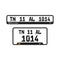 Custom Gel Number Plate For Bike | Modified Online Store